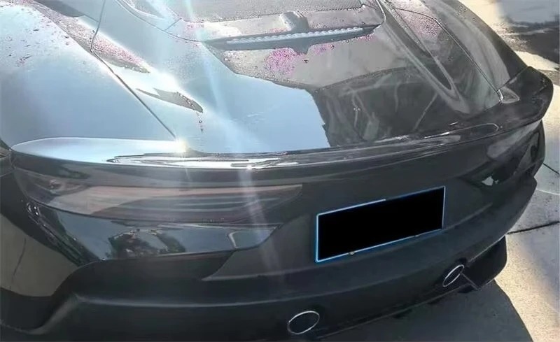 MC20 Carbon Fiber Trunk Wing Spoiler for MC20 Bodykit SD Style Rear Diffuser Lip